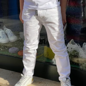 ICON - Jeans bianco bambino