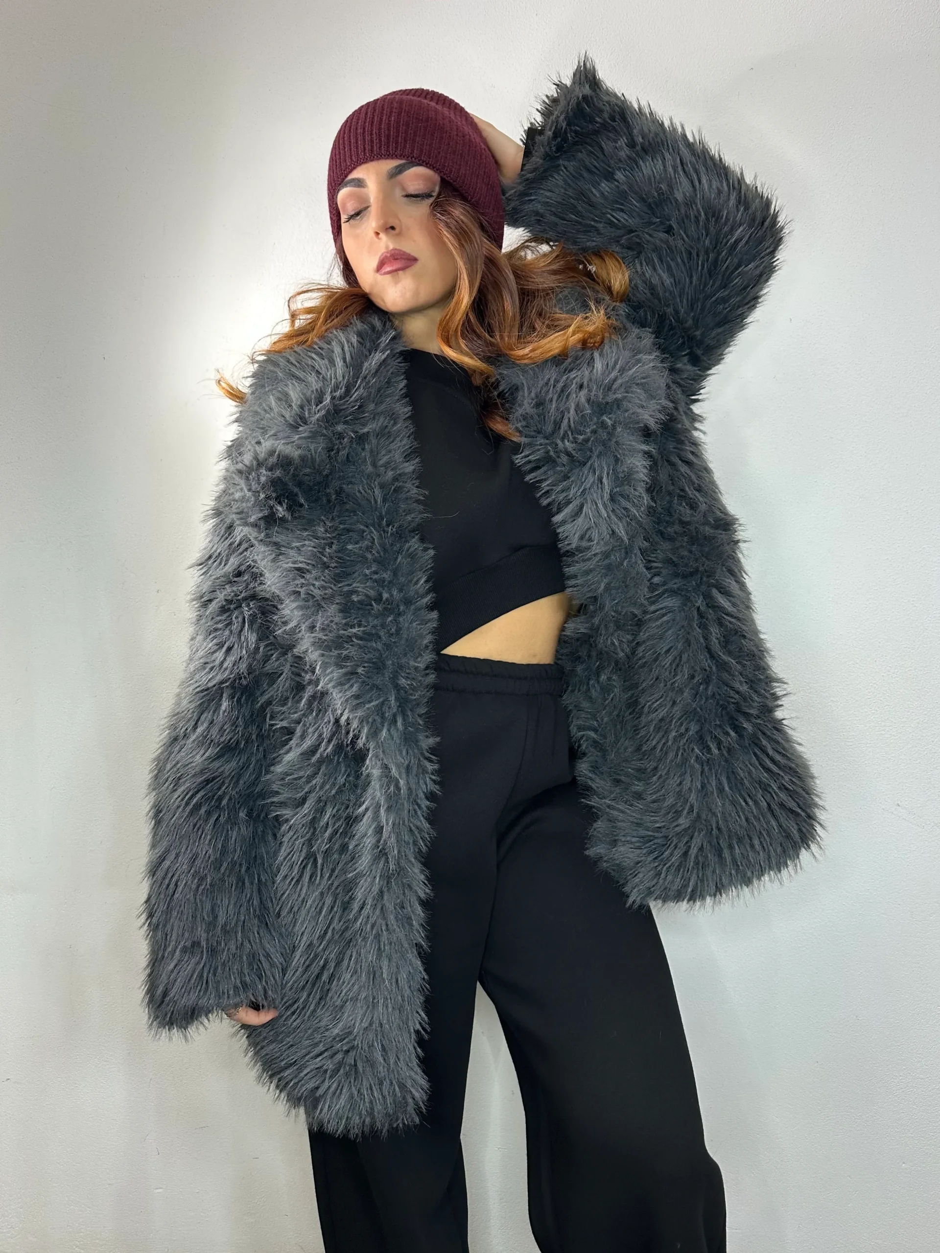 PELLICCIA ANTRECITE - immagine 8