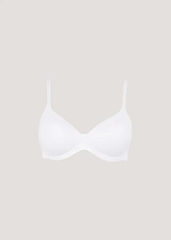 1000-1556 Reggiseno con coppa graduata senza ferretto, effetto push-up - immagine 7