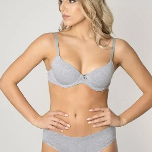 1003-1428 Reggiseno imbottito con ferretto – colori effetto melange