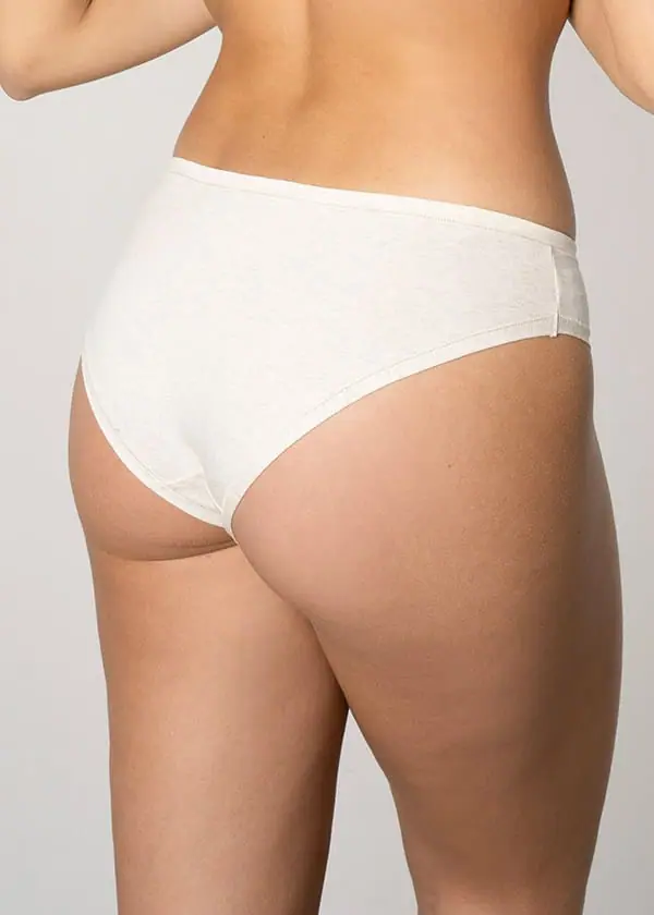 1005-1445 Slip cotone elasticizzato – colori effetto melange - immagine 4