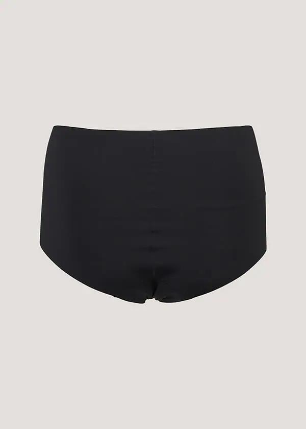 1007-1849 Guaina microfibra doppiata, taglio vivo, con tassello in cotone - immagine 7