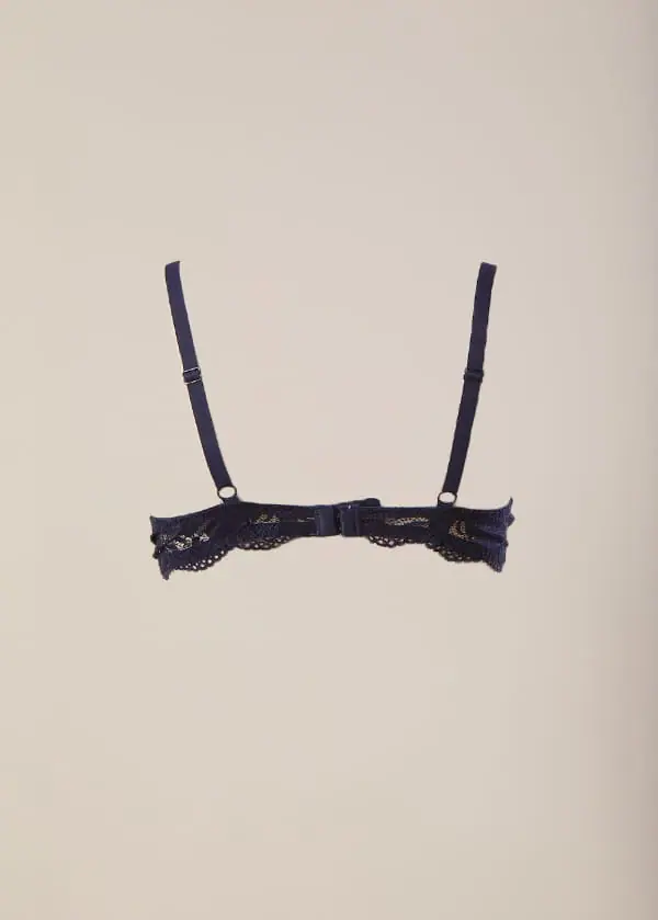 1020 – ARIEL Reggiseno push up con pizzo elastico coppa B - immagine 5