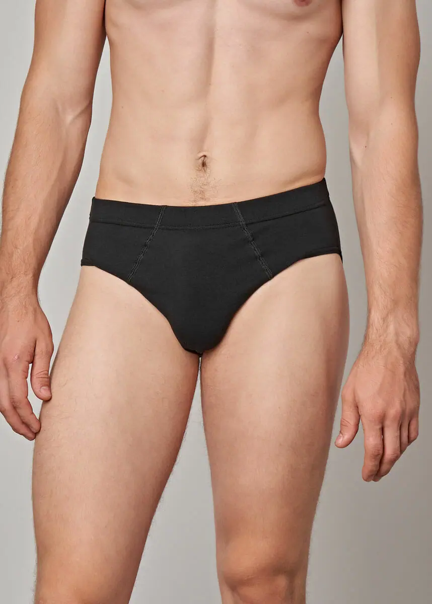 1104 – 30612 Slip uomo elasticizzato liscio Maxi Taglia - immagine 2