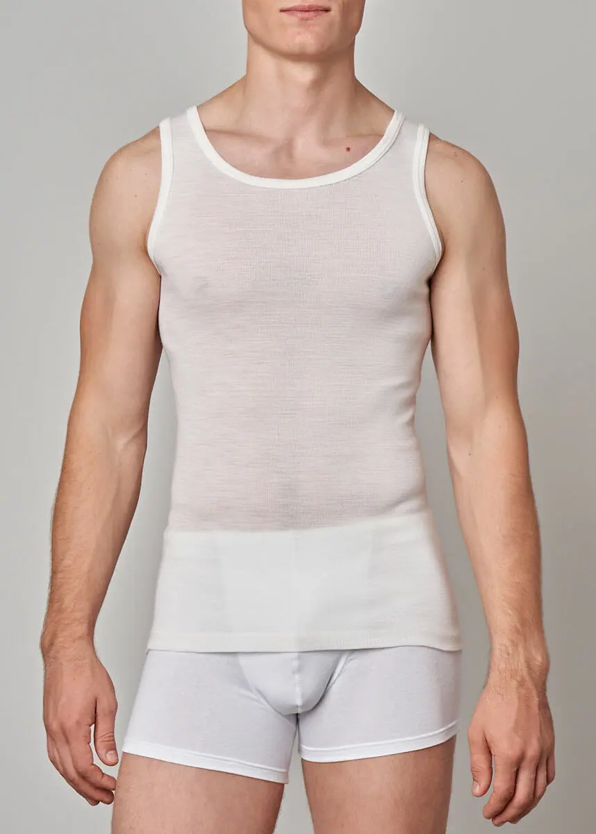 107 – 41 Canotta uomo spalla larga girocollo - immagine 5