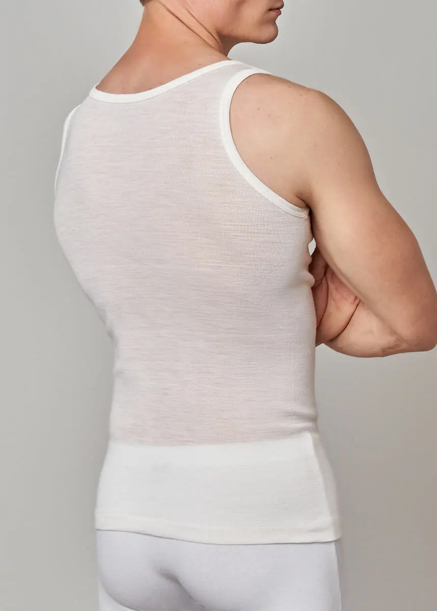 107 – 41 Canotta uomo spalla larga girocollo - immagine 4