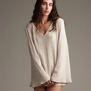 Abito a Kaftano spiga