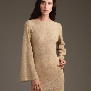 Abito corto in maglia