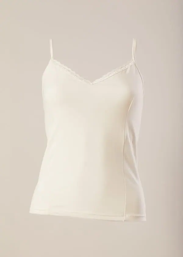 1113-6727 Canotta donna in cotone elasticizzato - immagine 3