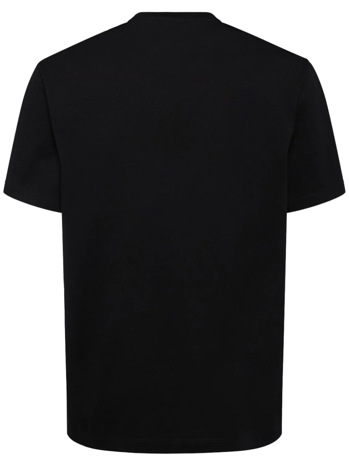 T-shirt VERSACE logo baroque ricamato nera - immagine 8