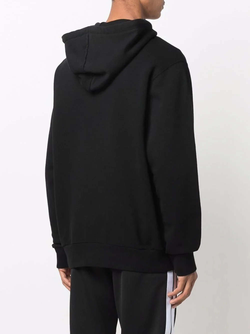 Felpa PALM ANGELS con cappuccio sprayed Milano nera - immagine 4