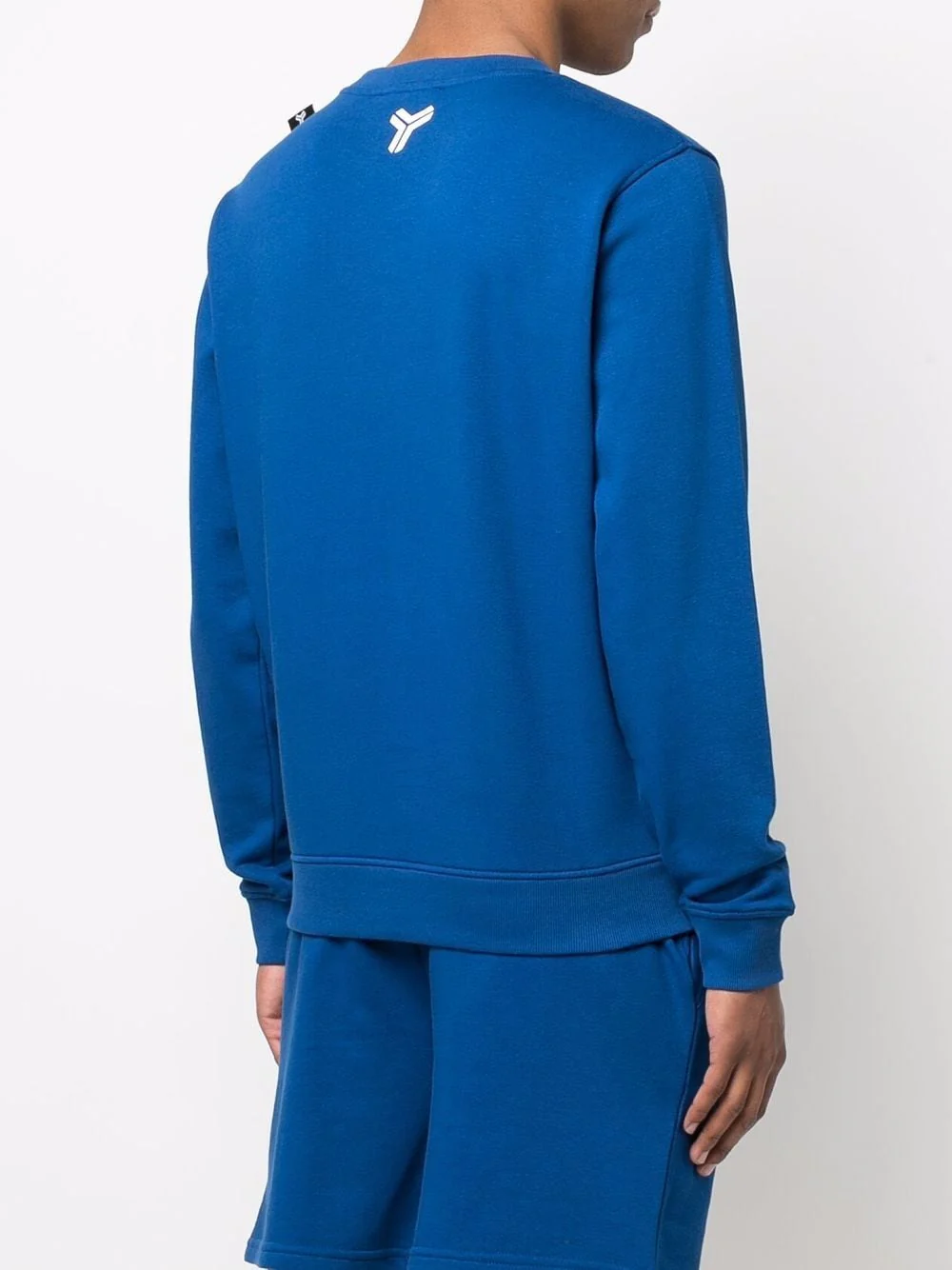 Felpa RICHMOND stampa UK blu - immagine 5