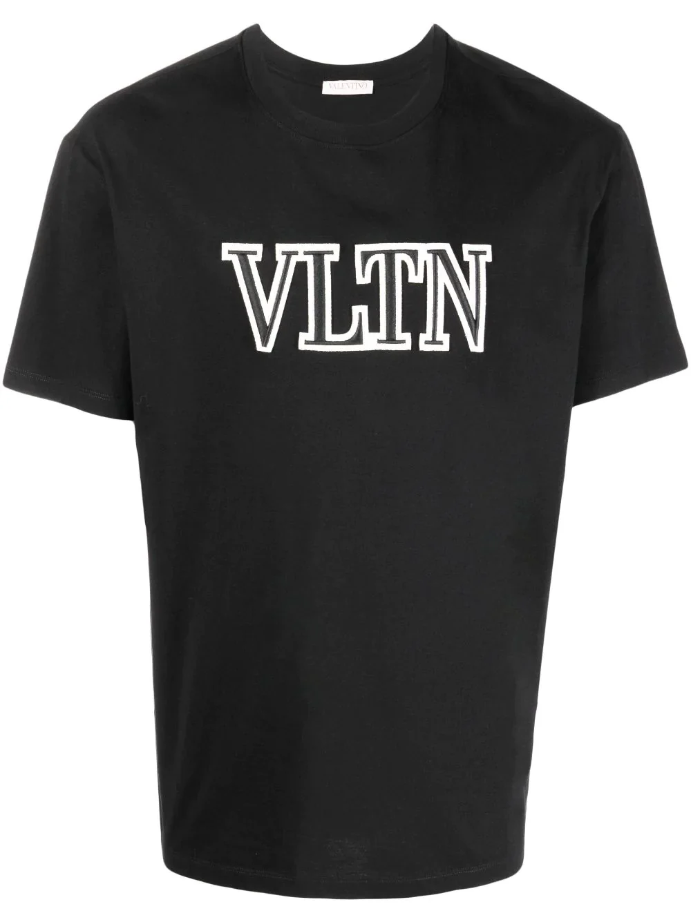 T-shirt VALENTINO con ricamo VLTN nera - immagine 3