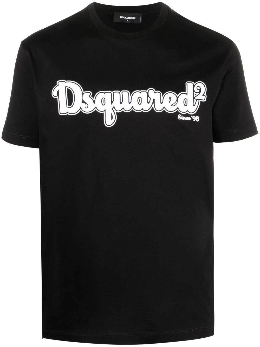 T-shirt DSQUARED2 stampa logo nera - immagine 2