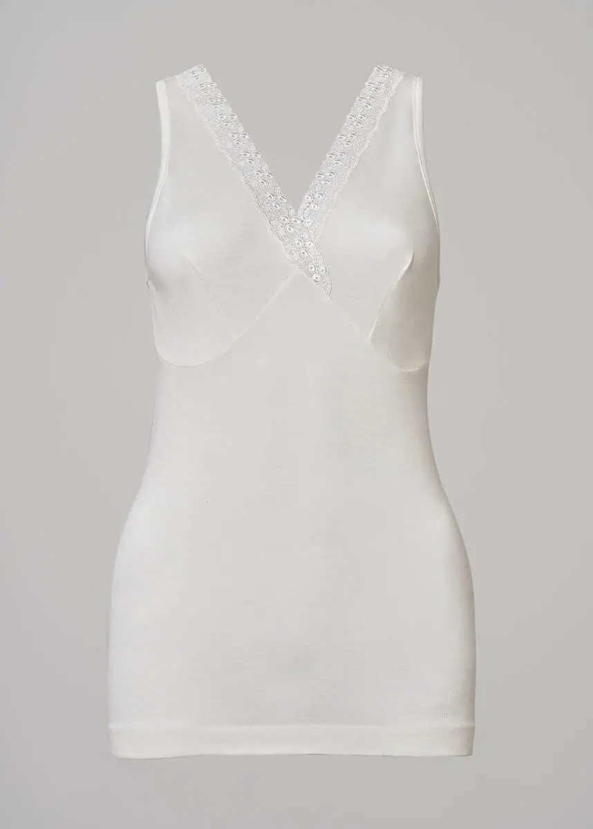 190 – 424 Canotta donna spalla larga forma seno - immagine 6