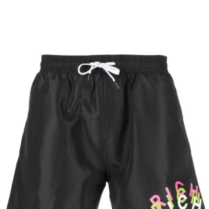 Costume JOHN RICHMOND swimboxer stampa logo nero