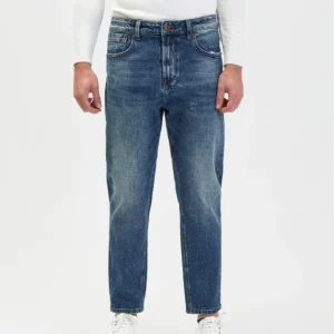 GIANNI LUPO - Jeans carrot lavaggio medio uomo