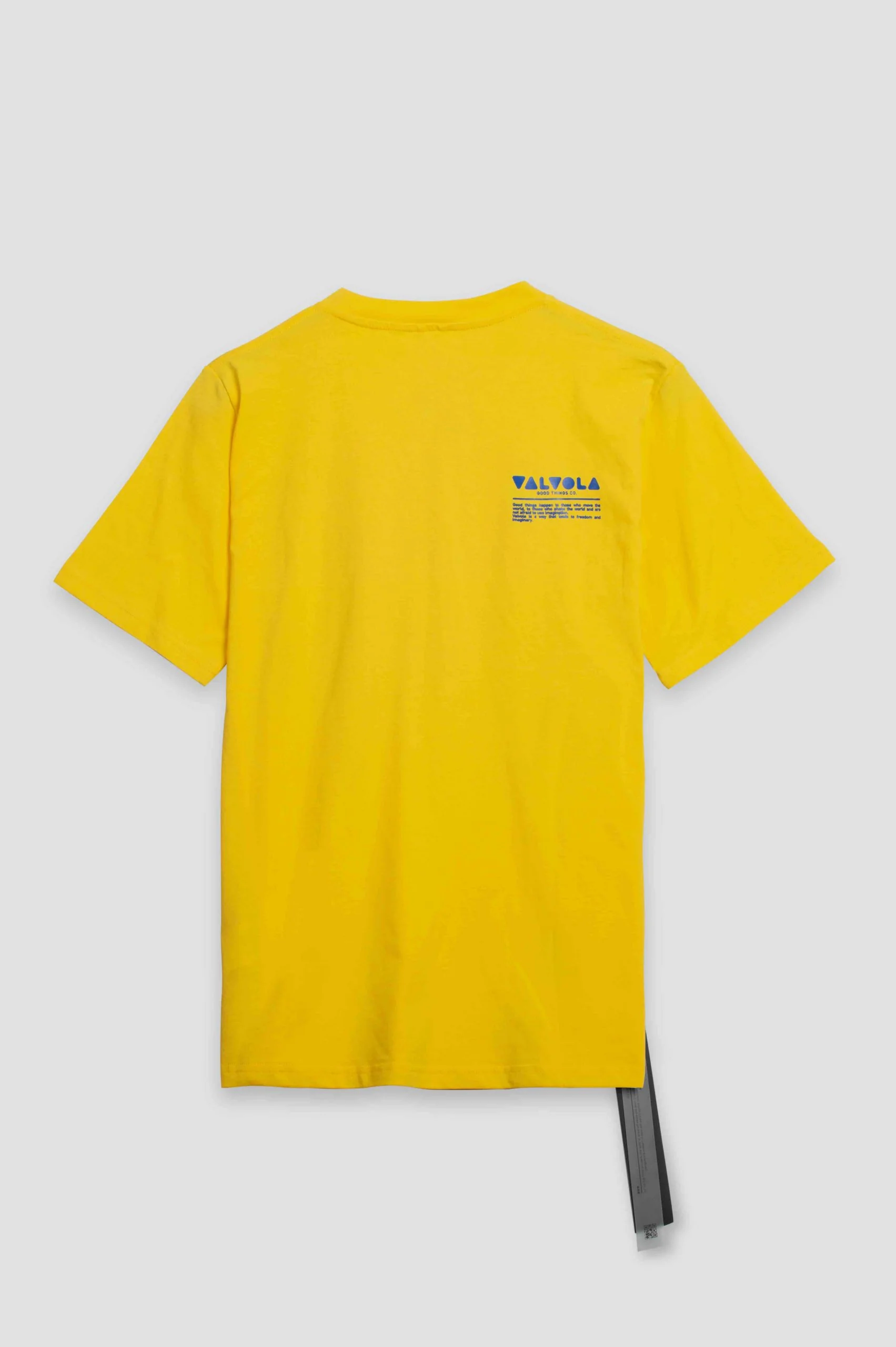 T-Shirt VALVOLA stampa grafica giallo - immagine 4