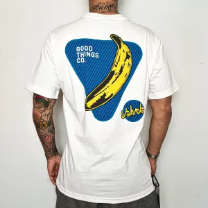 T-Shirt VALVOLA stampa grafica MAKE ART NOT FRIENDS