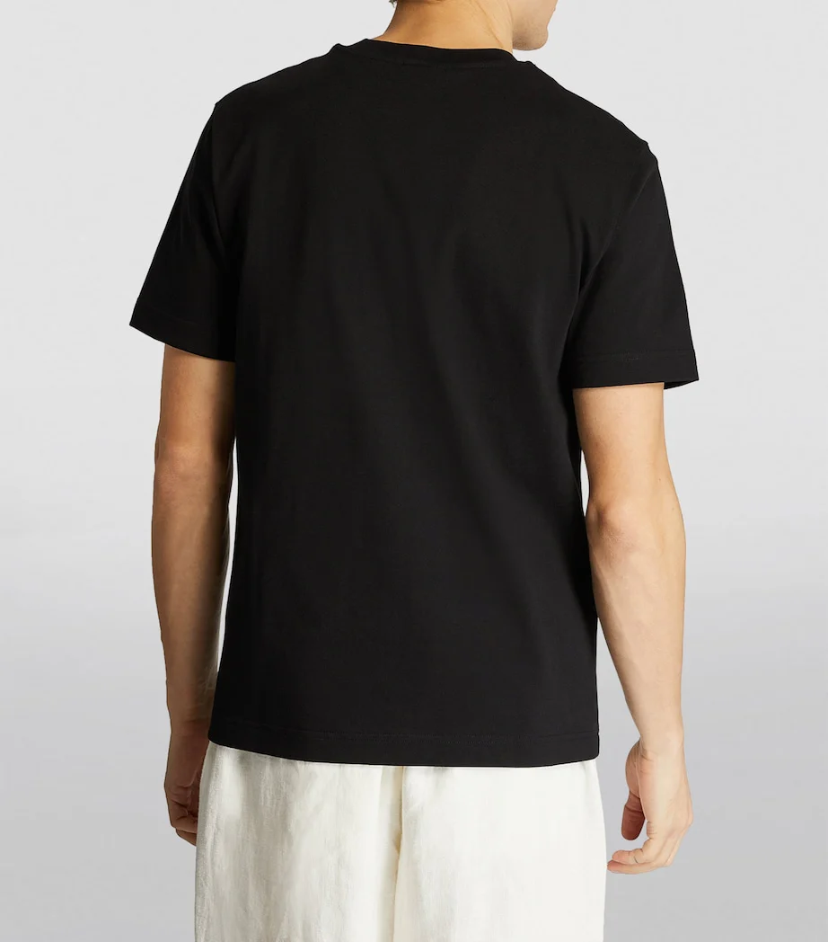 T-shirt JACQUEMUS gros grain nera - immagine 5