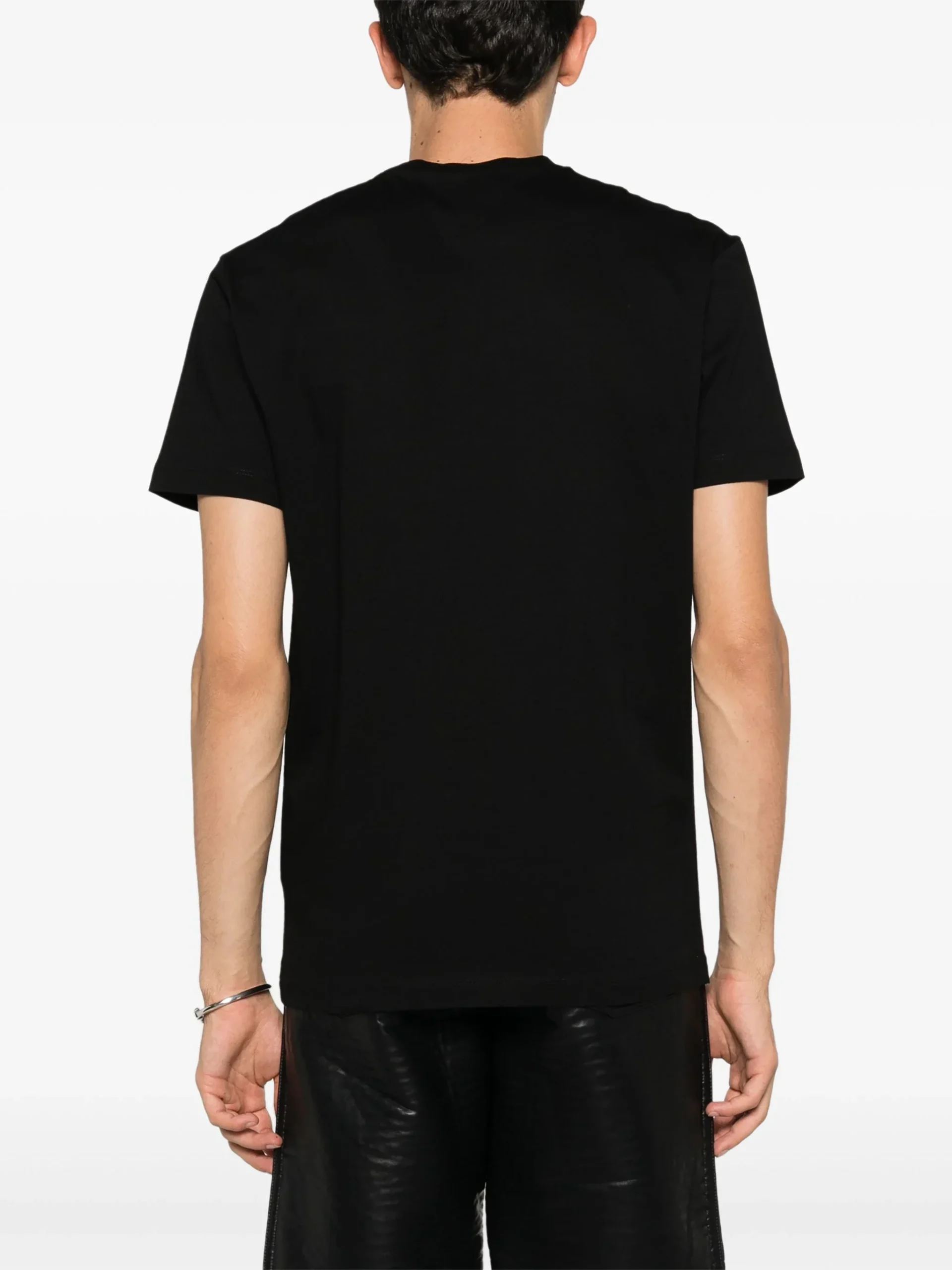 T-shirt DSQUARED2 stampa logo Icon Blur nera - immagine 5