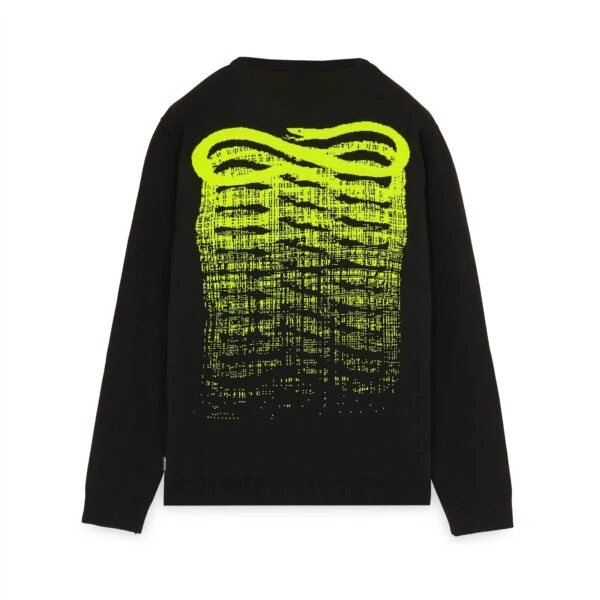 Maglione PROPAGANDA sweater ribs nero - immagine 2