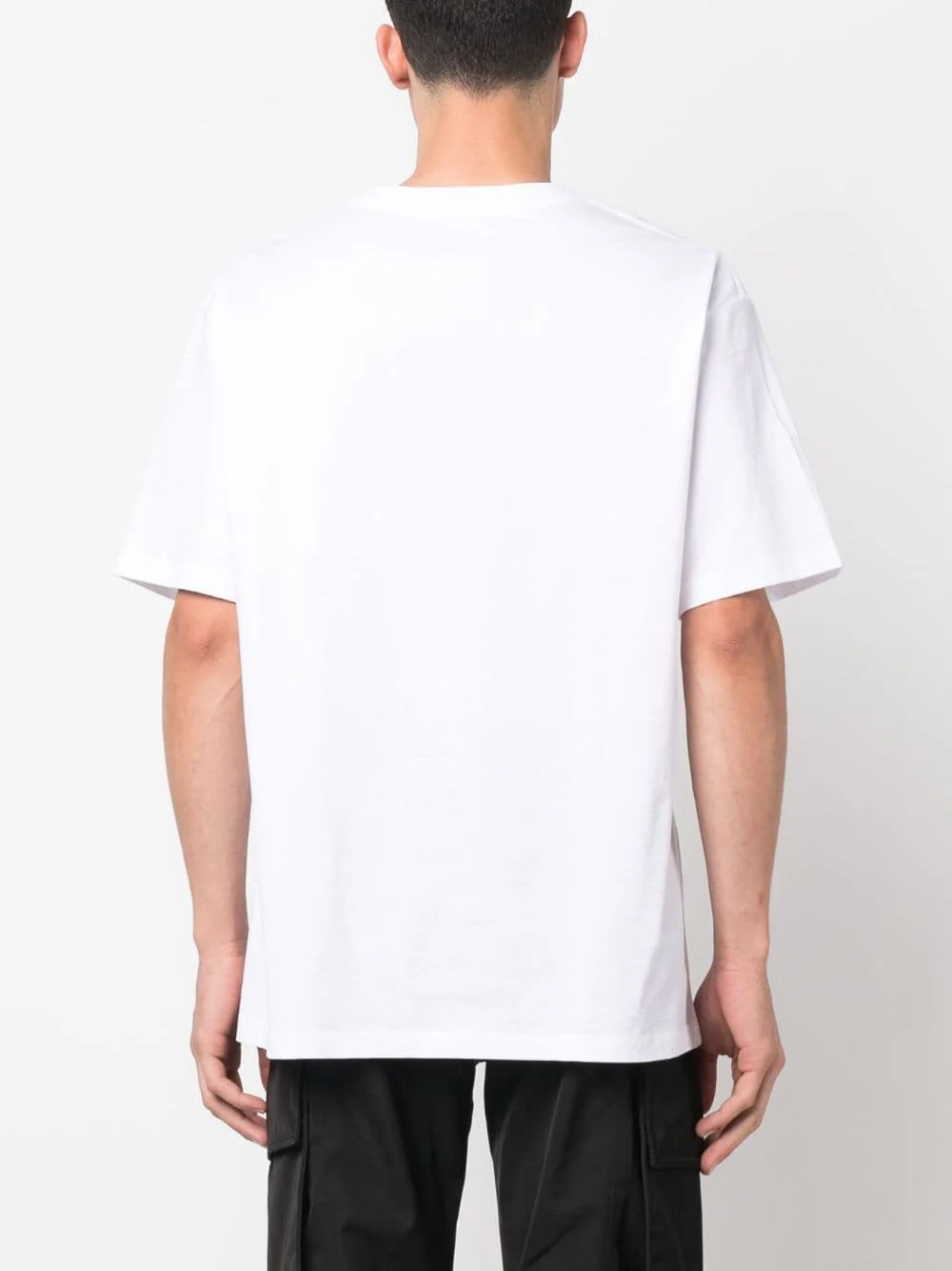 T-shirt BALMAIN stampa logo bianca - immagine 5