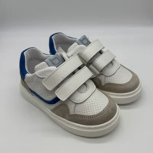 BALDUCCI - PRIMO PASSO - Sneakers bianca con dettagli blu bambino
