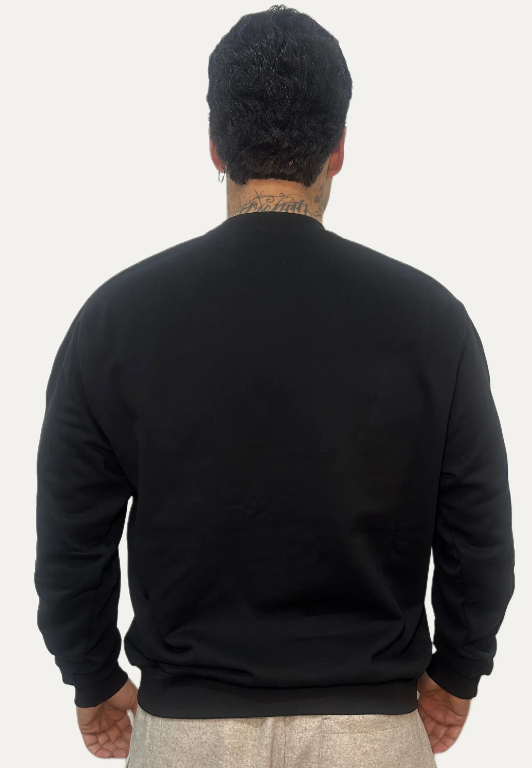 Felpa PHOBIA nera print snake rosso nera - immagine 3