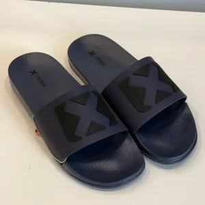 XTI - MEMORY FOAM - Ciabatta blu a fascia bambino