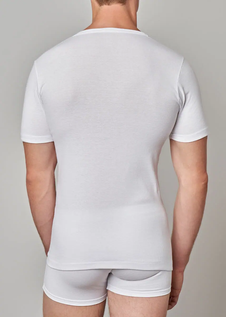 307 – GEORGES Maglia uomo manica corta girocollo - immagine 4