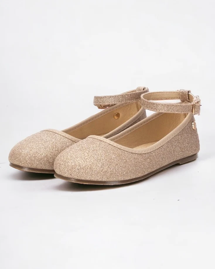 XTI - MEMORY FOAM - Ballerina oro glitter bambina - immagine 2