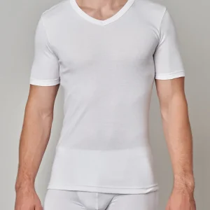 317- GEORGES Maglia uomo manica corta scollo V