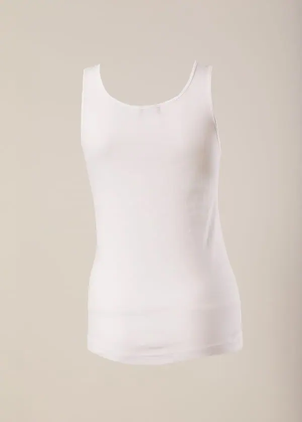 326-109 Canotta donna spalla larga liscia - immagine 6