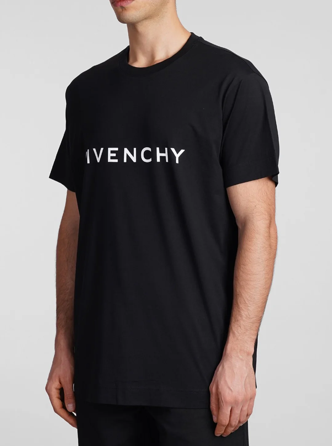 T-shirt GIVENCHY logo Archetype oversized fit nera - immagine 3