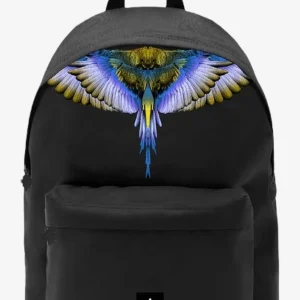 Zaino MARCELO BURLON COUNTY OF MILAN blue wings nero
