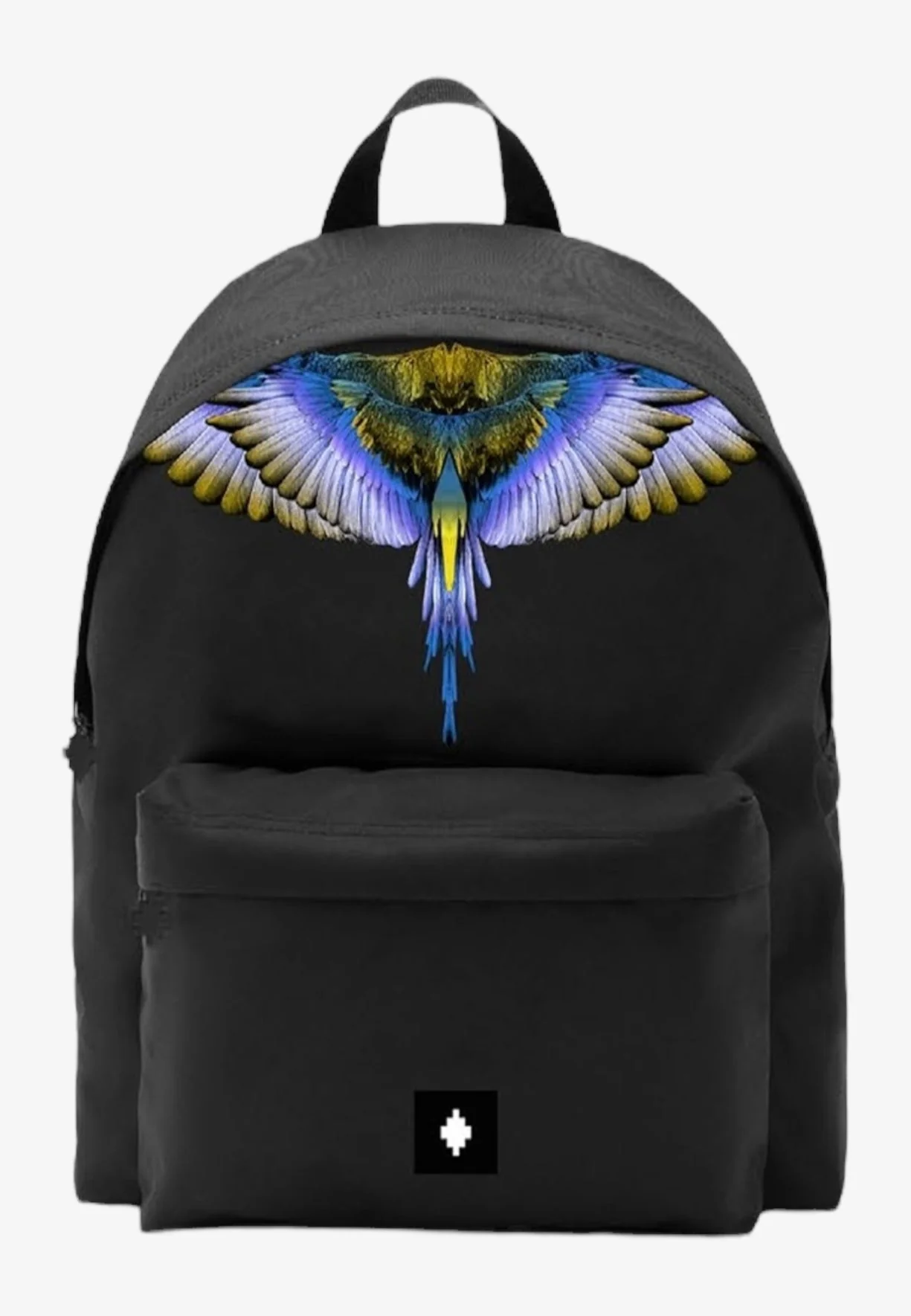 Zaino MARCELO BURLON COUNTY OF MILAN blue wings nero - immagine 2