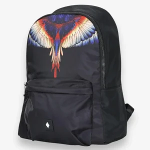 Zaino MARCELO BURLON COUNTY OF MILAN giallo wings nero
