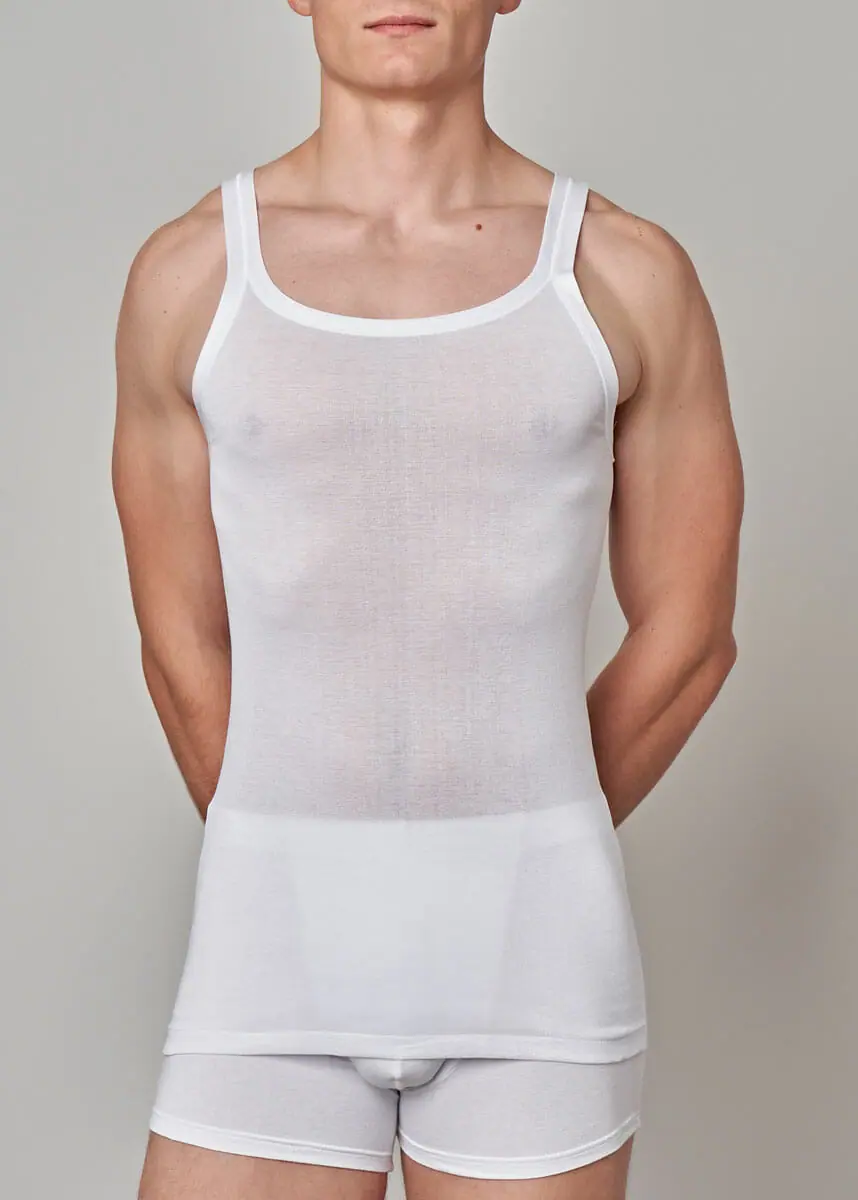 435-280 Canotta uomo spalla stretta