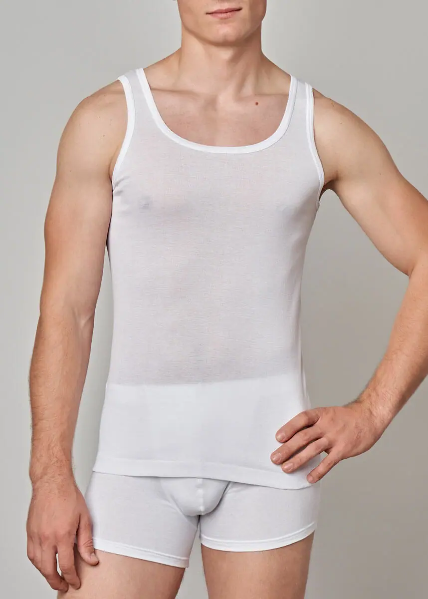 436-280 Canotta uomo spalla larga