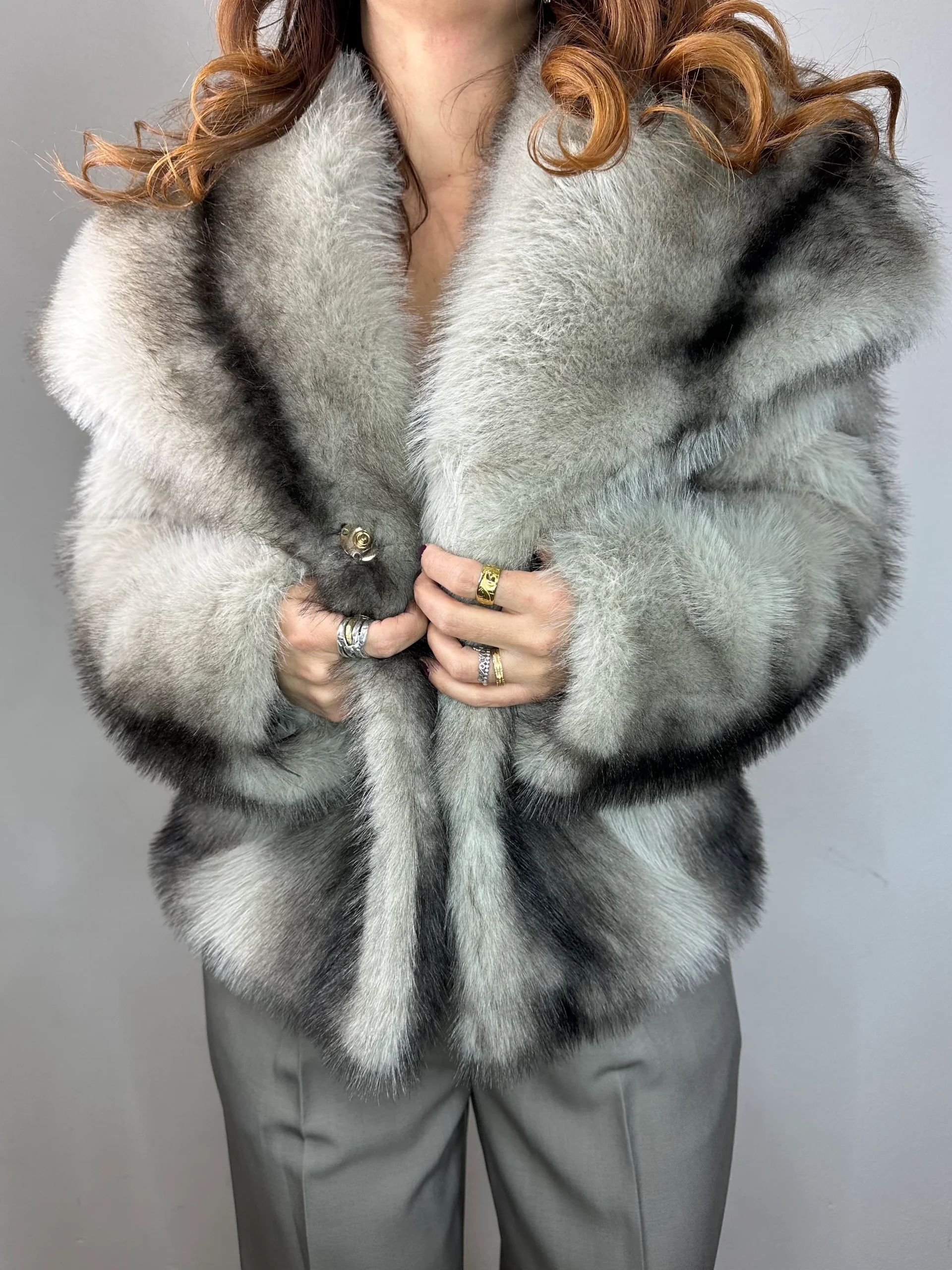 PELLICCIA MORBIDA SFUMATA - immagine 3