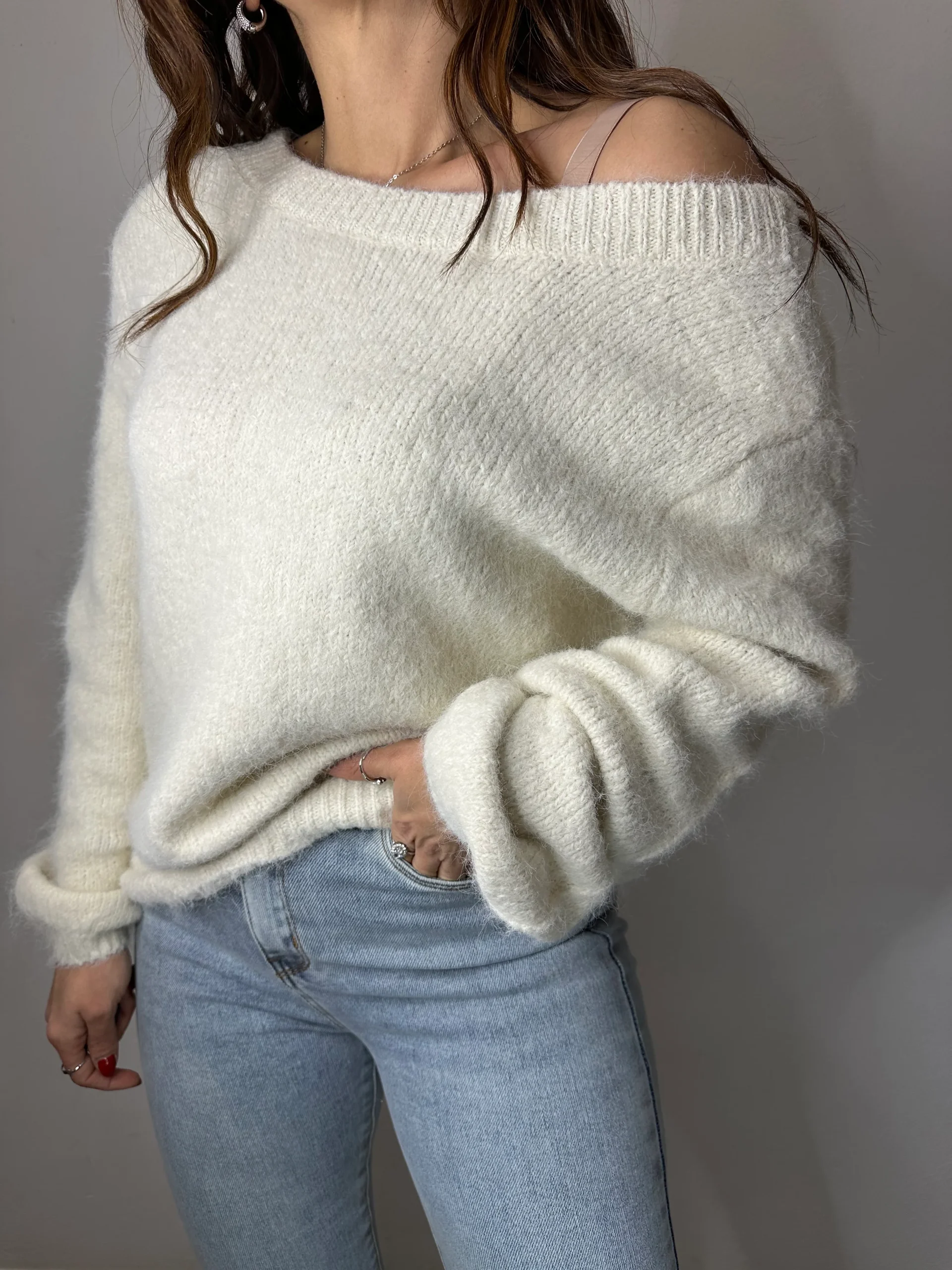 PULL FIOCCO ARGENTO - immagine 3