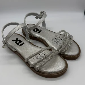 XTI - MEMORY FOAM - Sandalo silver con strass bambina