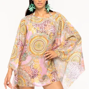 Caftano corto 4GIVENESS Pretty rosa