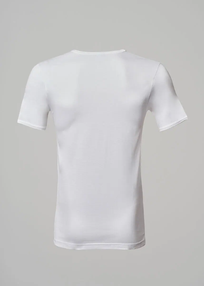 505-621 Maglia uomo manica corta scollo V - immagine 6