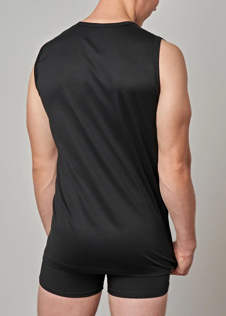 511-261 Maglia uomo smanicato girocollo - immagine 8