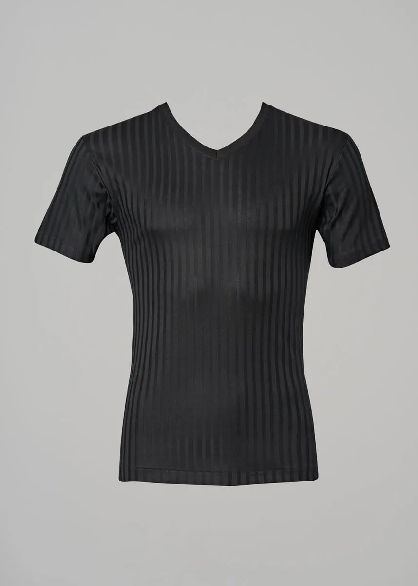 513-281 Maglia uomo manica corta scollo V - immagine 9