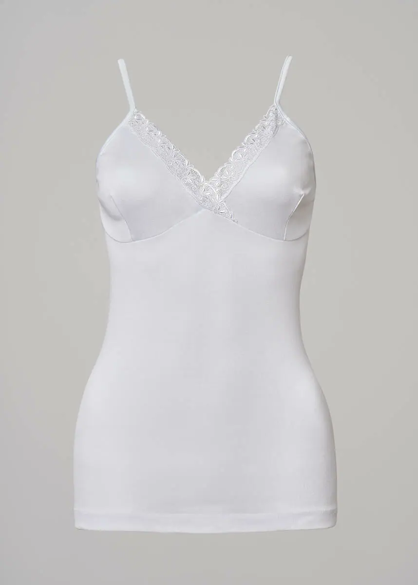 566 – 280/6 Canotta donna spalla stretta con forma seno - immagine 6