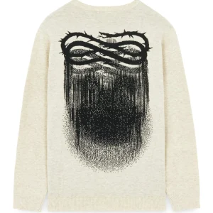 Maglione PROPAGANDA sweater Ribs Crown jacquard bone