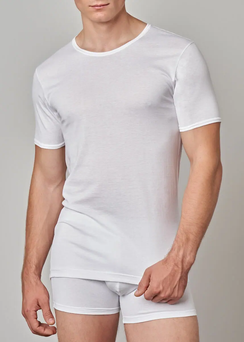 589-621 Maglia uomo manica corta girocollo